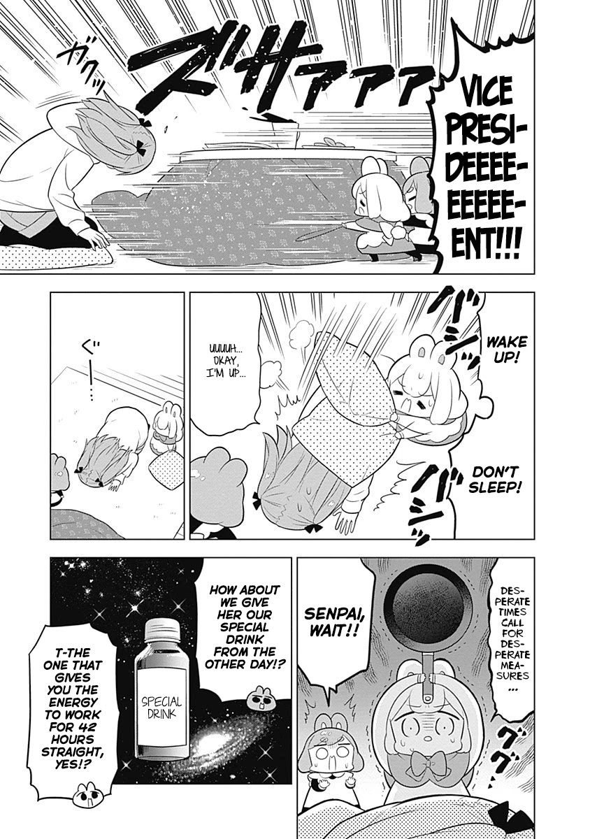 Department of Corporate Slave Rabbits Chapter 58 page 7 - Chapter 58: Fuwami & Mofuko and a Conducive Studying Environment