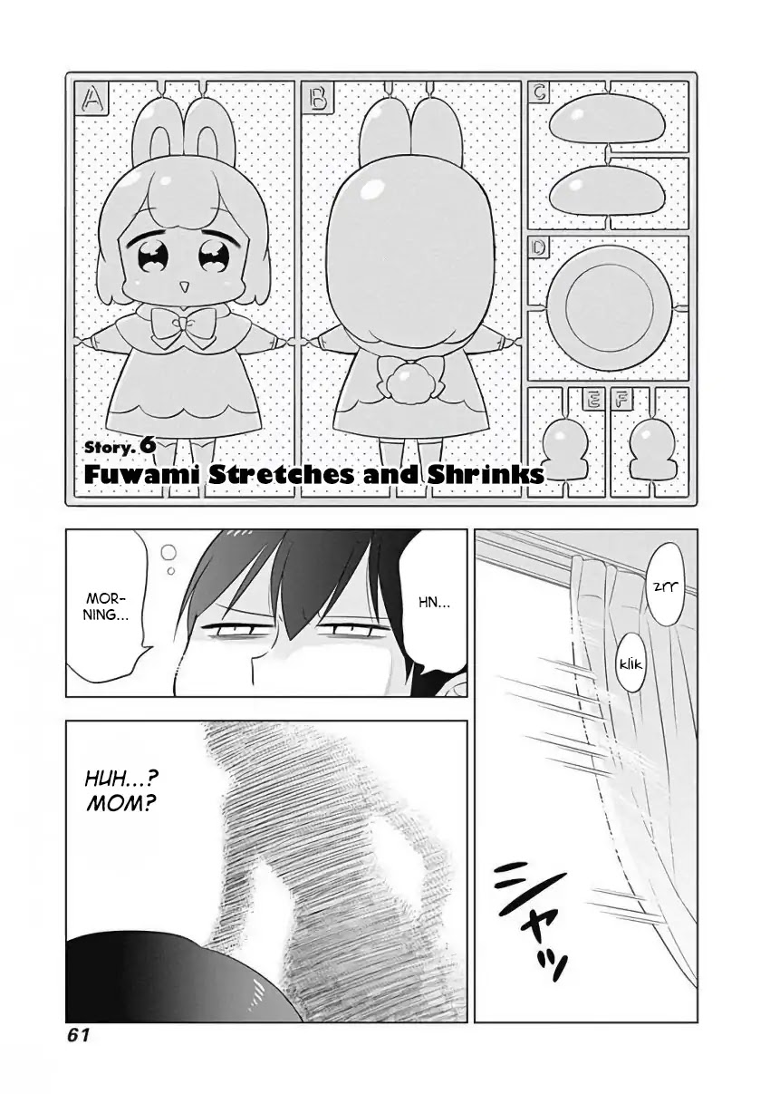 Department of Corporate Slave Rabbits Chapter 6 page 1 - Chapter 6: Fuwami Stretches and Shrinks