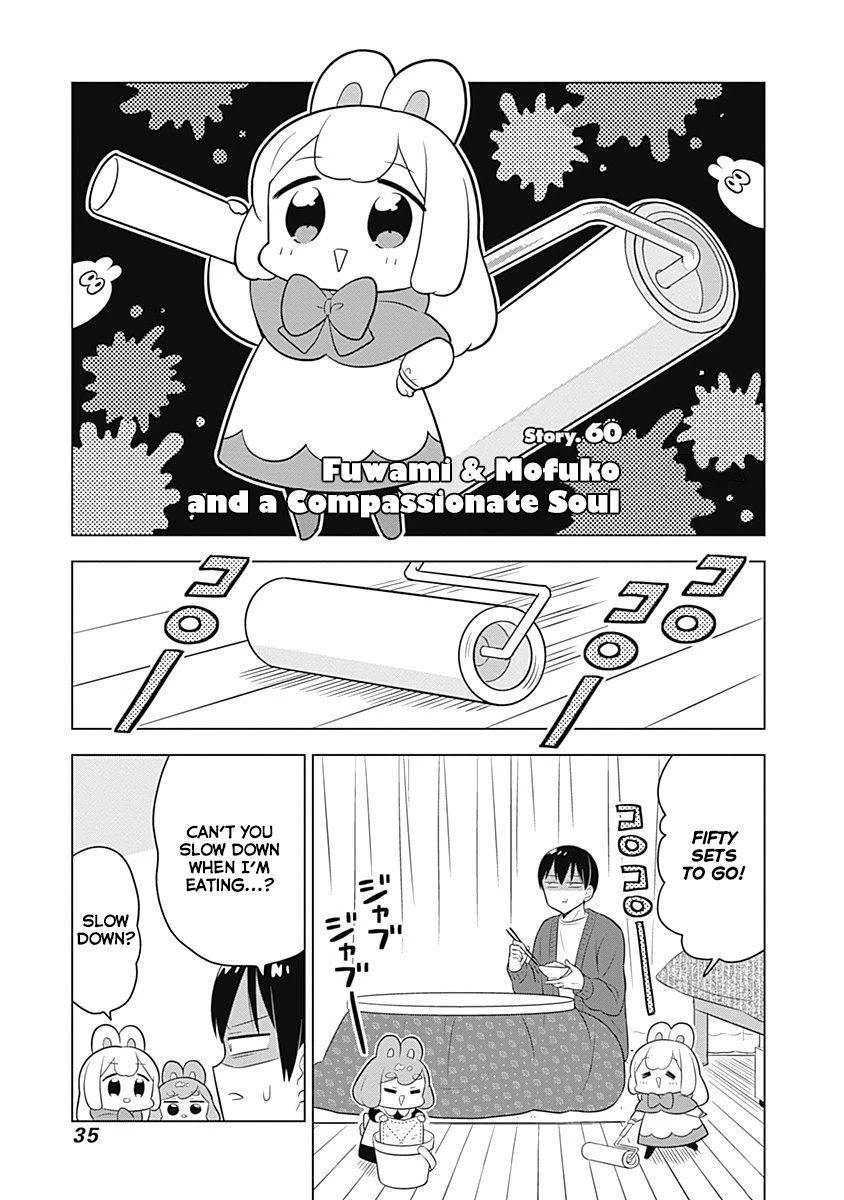 Department of Corporate Slave Rabbits Chapter 60 page 1 - Chapter 60: Fuwami & Mofuko and a Compassionate Soul