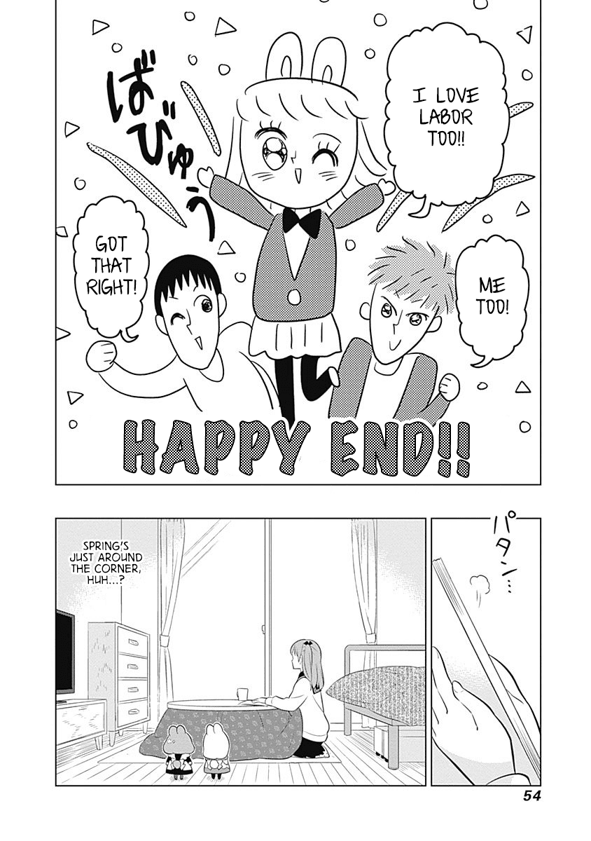 Department of Corporate Slave Rabbits Chapter 61 page 10 - Chapter 61: Fuwami & Mofuko Try Their Hand at Drawing Manga