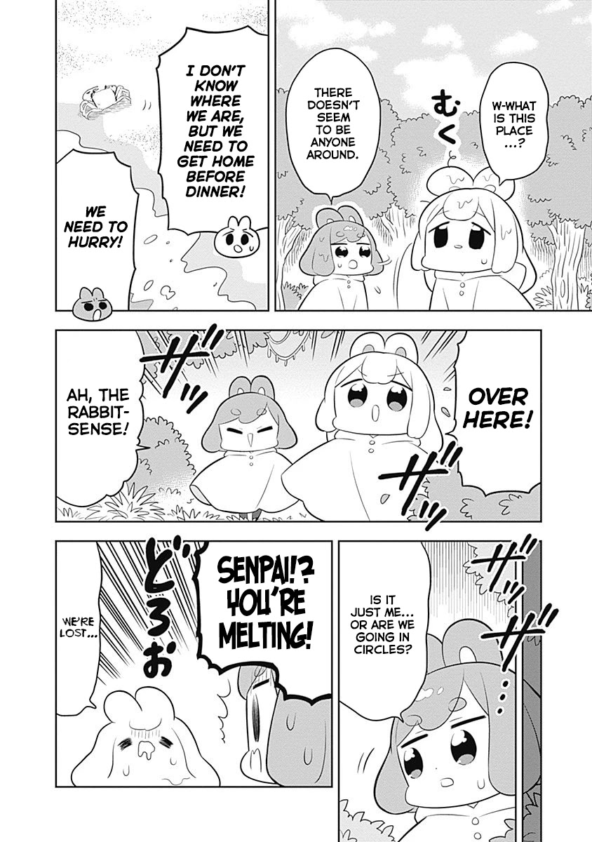 Department of Corporate Slave Rabbits Chapter 63 page 4 - Chapter 63: Fuwami & Mofuko in a Sudden Survival Situation