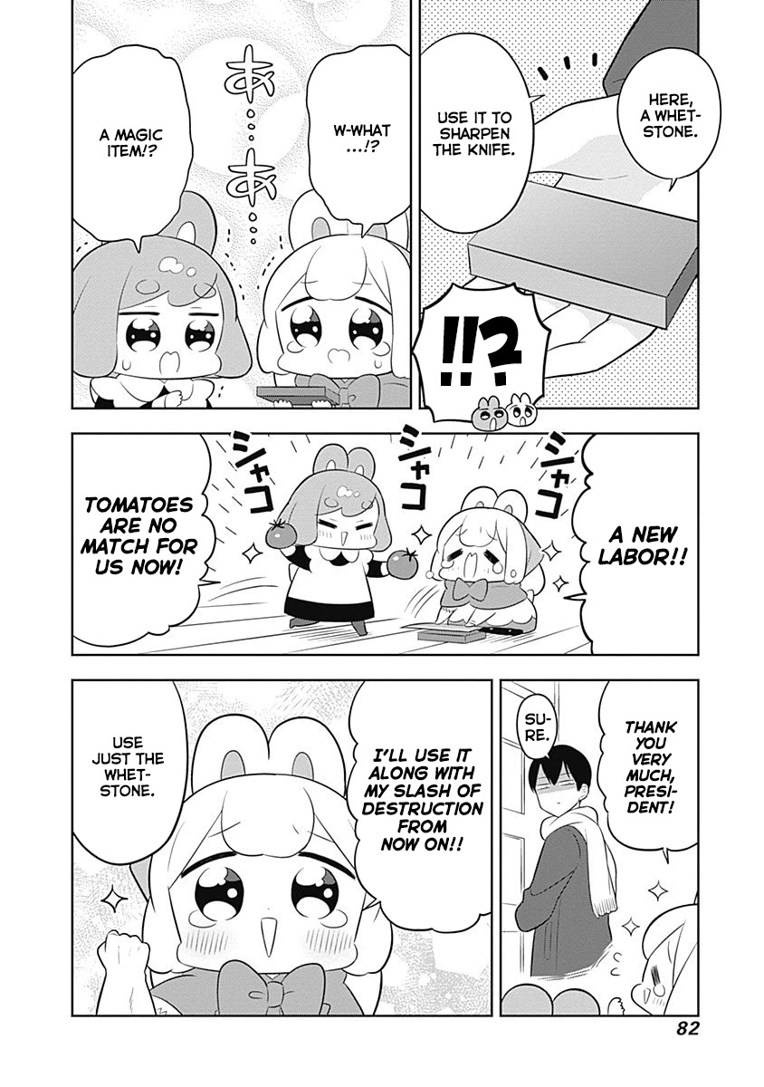 Department of Corporate Slave Rabbits Chapter 64 page 8 - Chapter 64: Fuwami Goes Through Intense Training