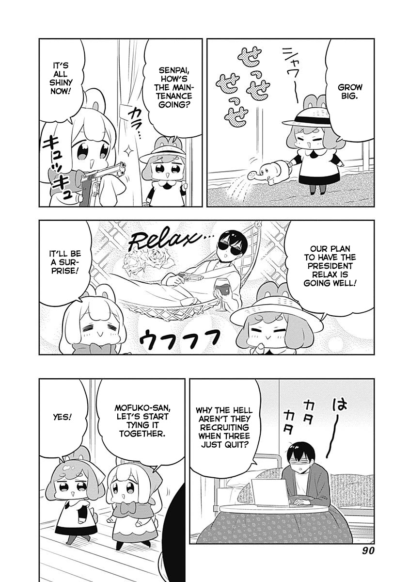 Department of Corporate Slave Rabbits Chapter 65 page 6 - Chapter 65: Fuwami & Mofuko and Surprise Relaxation