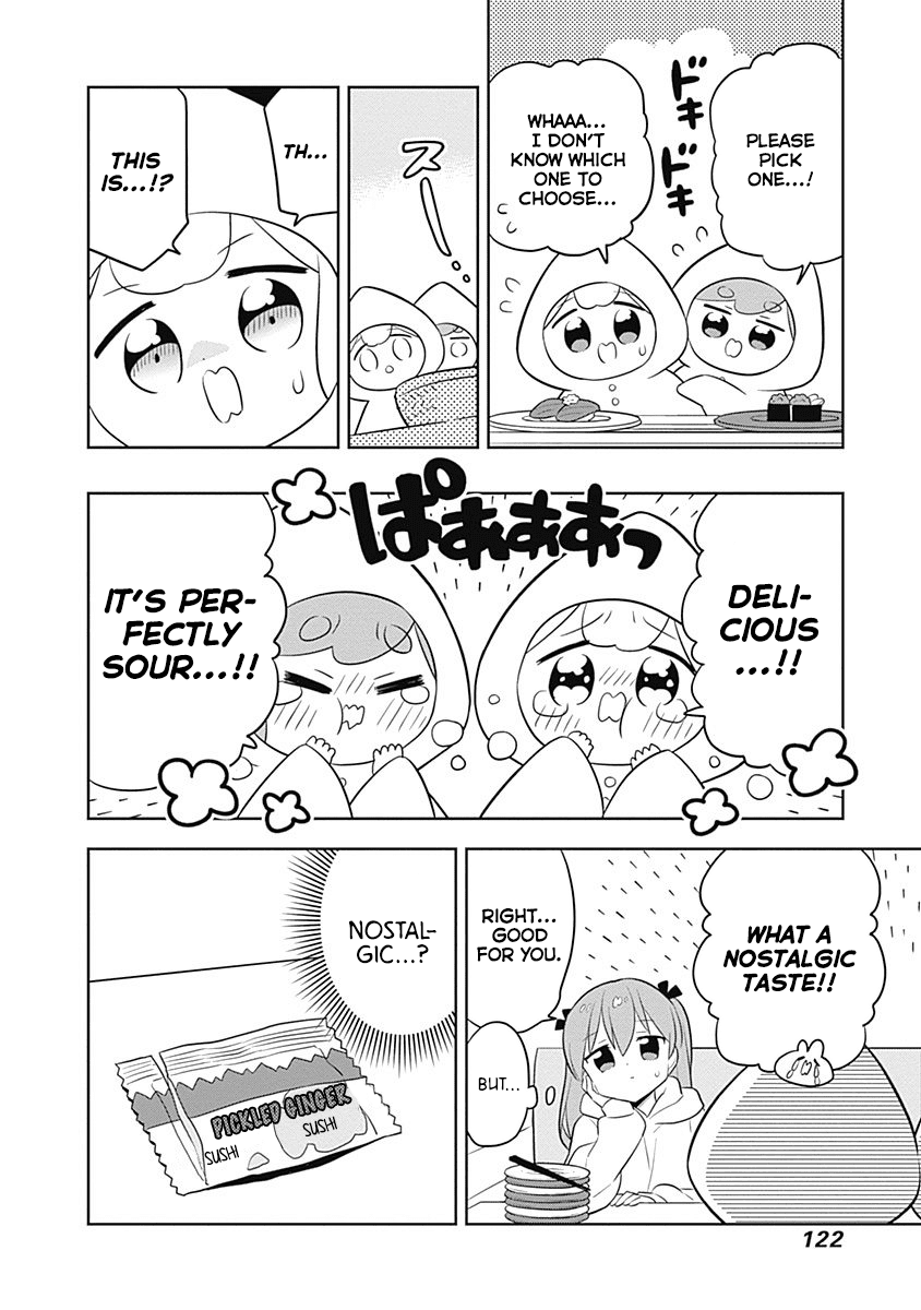 Department of Corporate Slave Rabbits Chapter 68 page 8 - Chapter 68: Fuwami & Mofuko Learn at a Conveyor Belt Sushi Restaurant