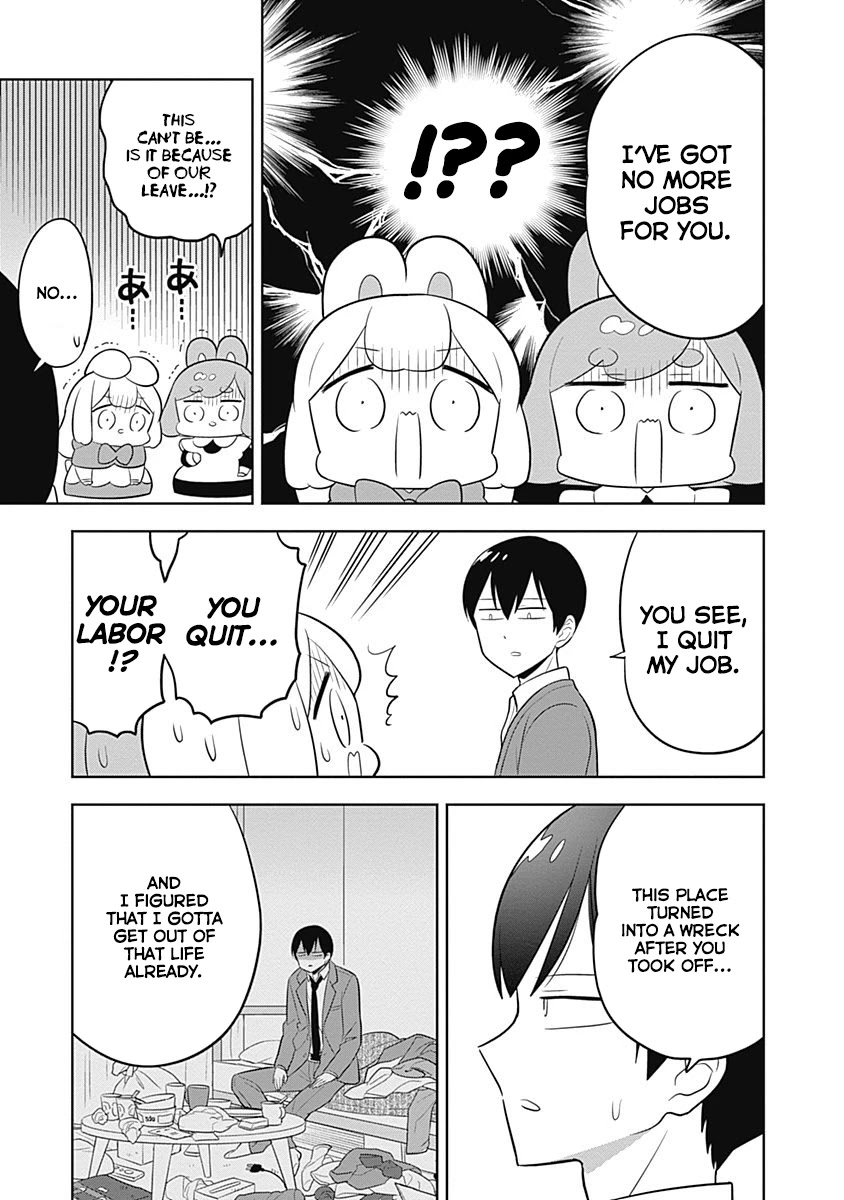 Department of Corporate Slave Rabbits Chapter 70 page 5 - Chapter 70: Fuwami & Mofuko & Shinjirou and the Joys of Labor [END]