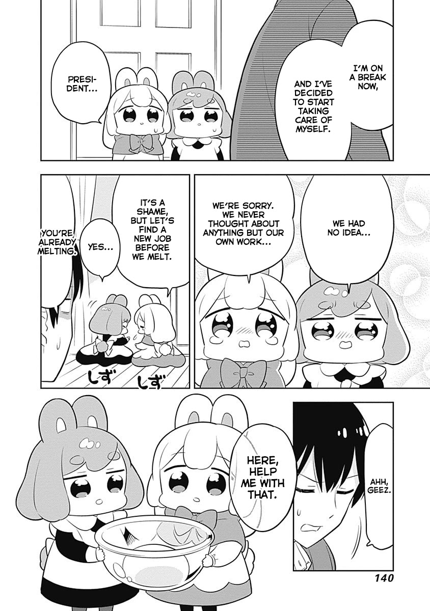 Department of Corporate Slave Rabbits Chapter 70 page 6 - Chapter 70: Fuwami & Mofuko & Shinjirou and the Joys of Labor [END]