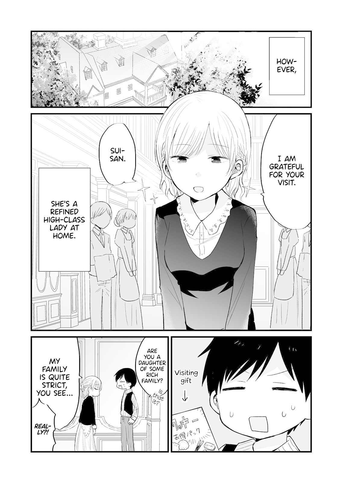 Deredere Girlfriend Tries to Hold Back Chapter 1 page 2 - Chapter 1