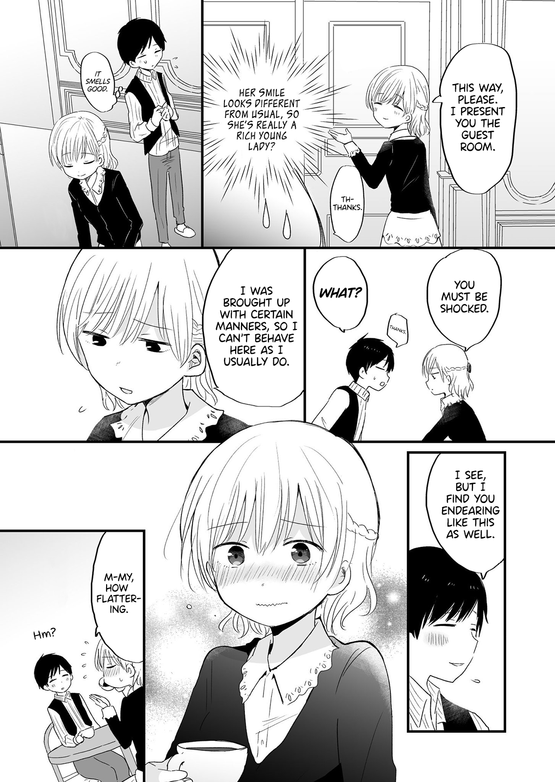 Deredere Girlfriend Tries to Hold Back Chapter 1 page 3 - Chapter 1