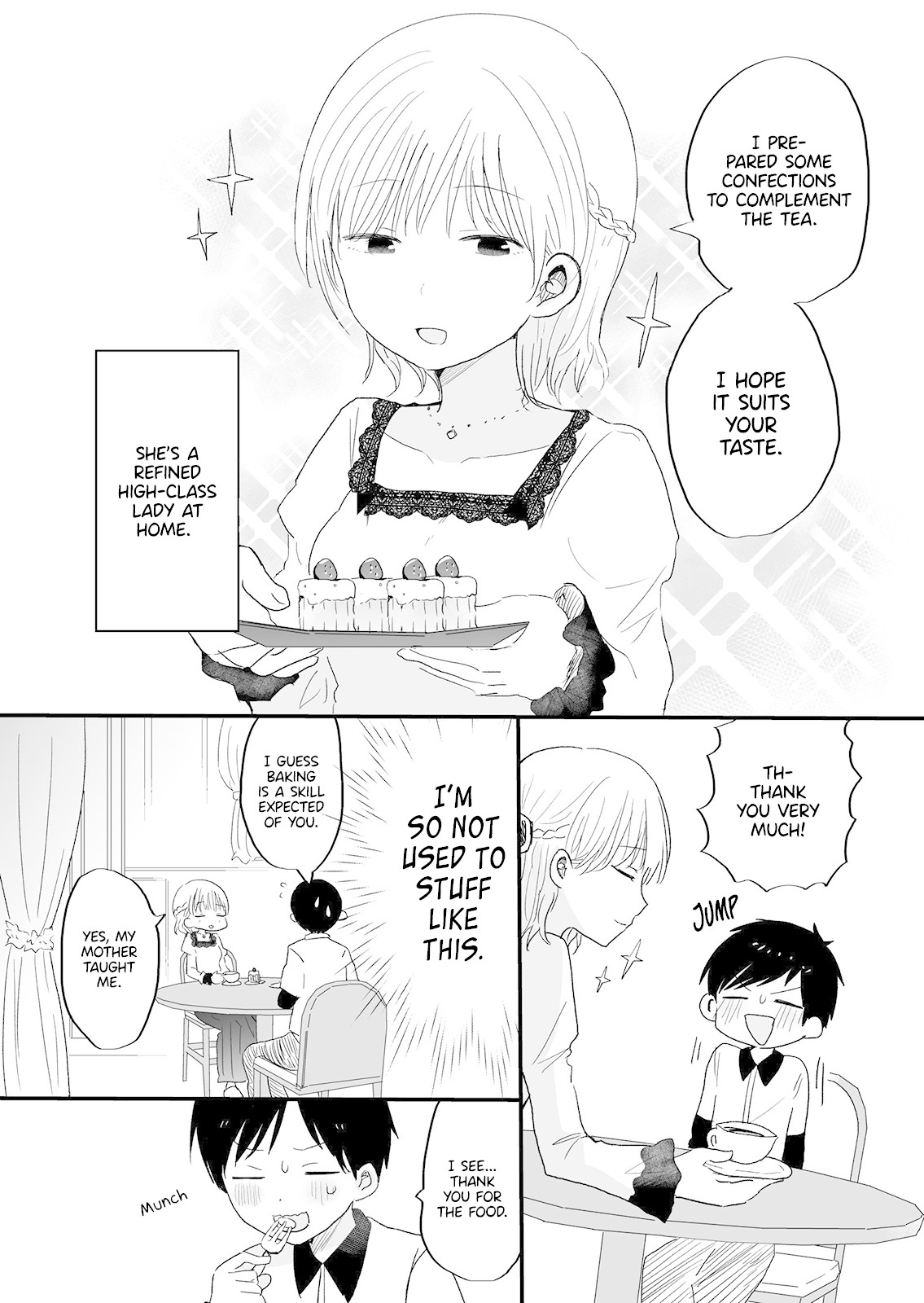 Deredere Girlfriend Tries to Hold Back Chapter 2 page 2 - Chapter 2