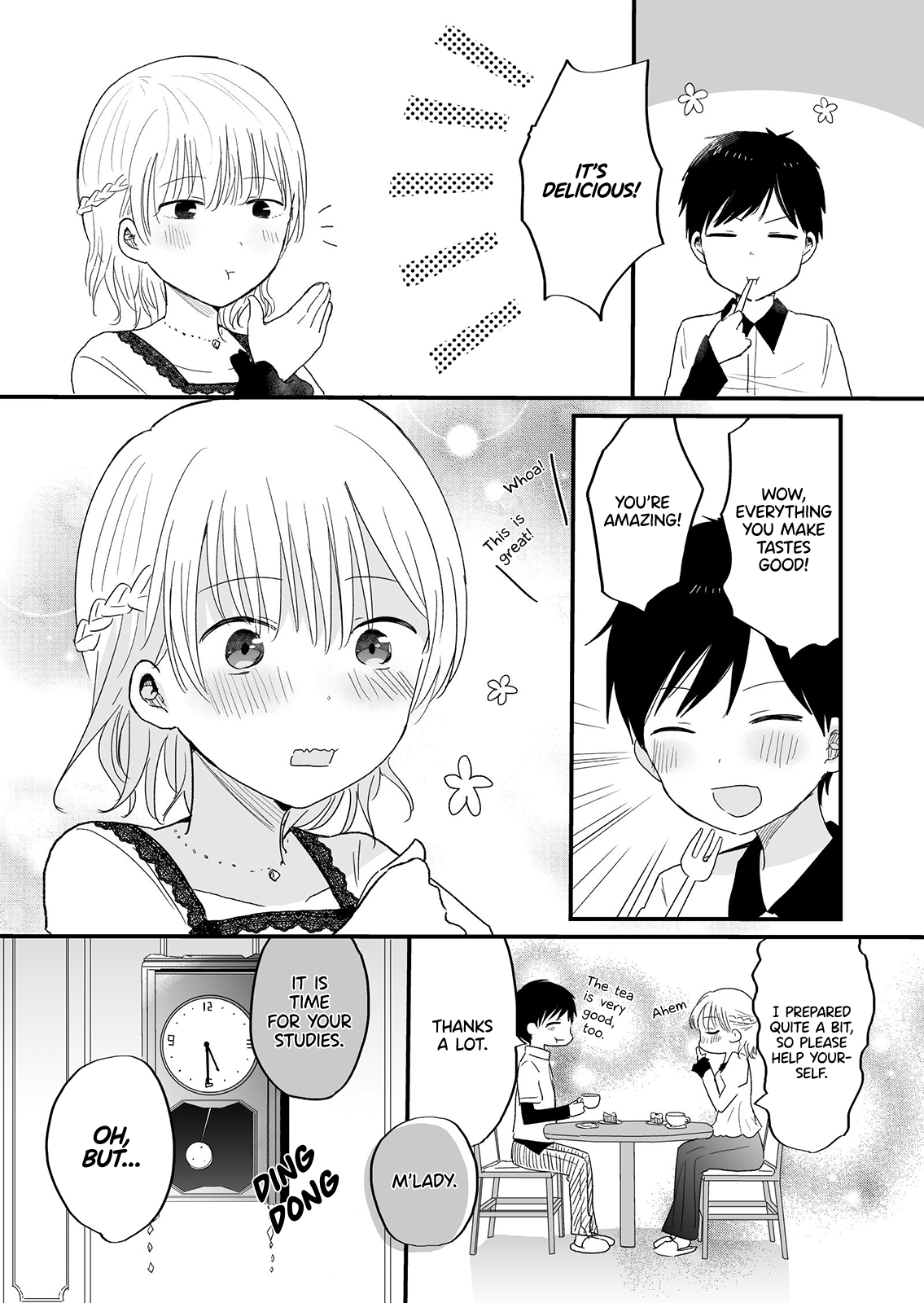 Deredere Girlfriend Tries to Hold Back Chapter 2 page 3 - Chapter 2