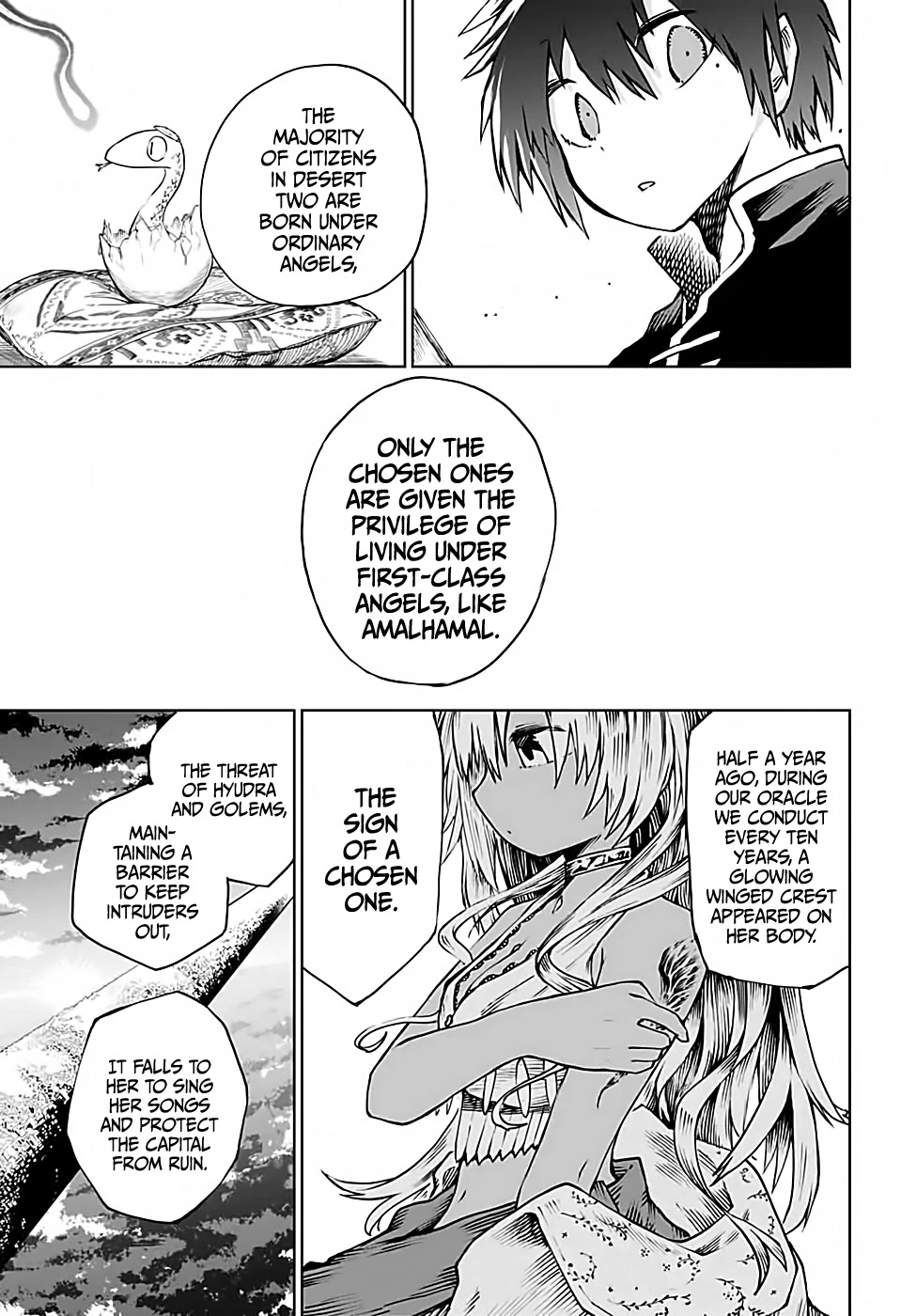 Desert 9 Chapter 4 page 22 - Chapter 4: The Scarlet Sky and the Melody of the Heavens