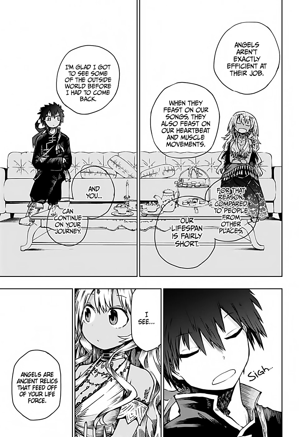 Desert 9 Chapter 4 page 26 - Chapter 4: The Scarlet Sky and the Melody of the Heavens