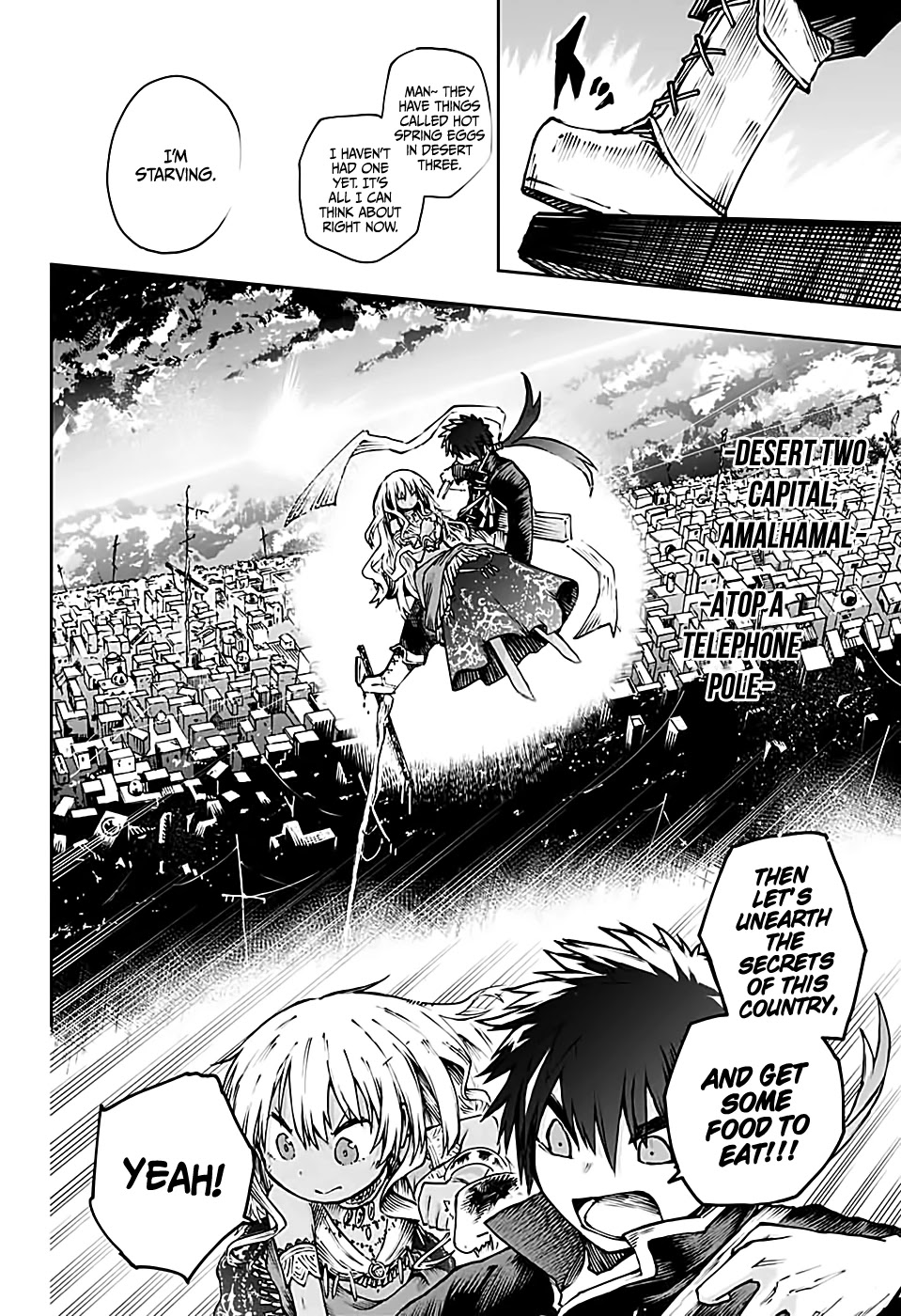 Desert 9 Chapter 4 page 44 - Chapter 4: The Scarlet Sky and the Melody of the Heavens