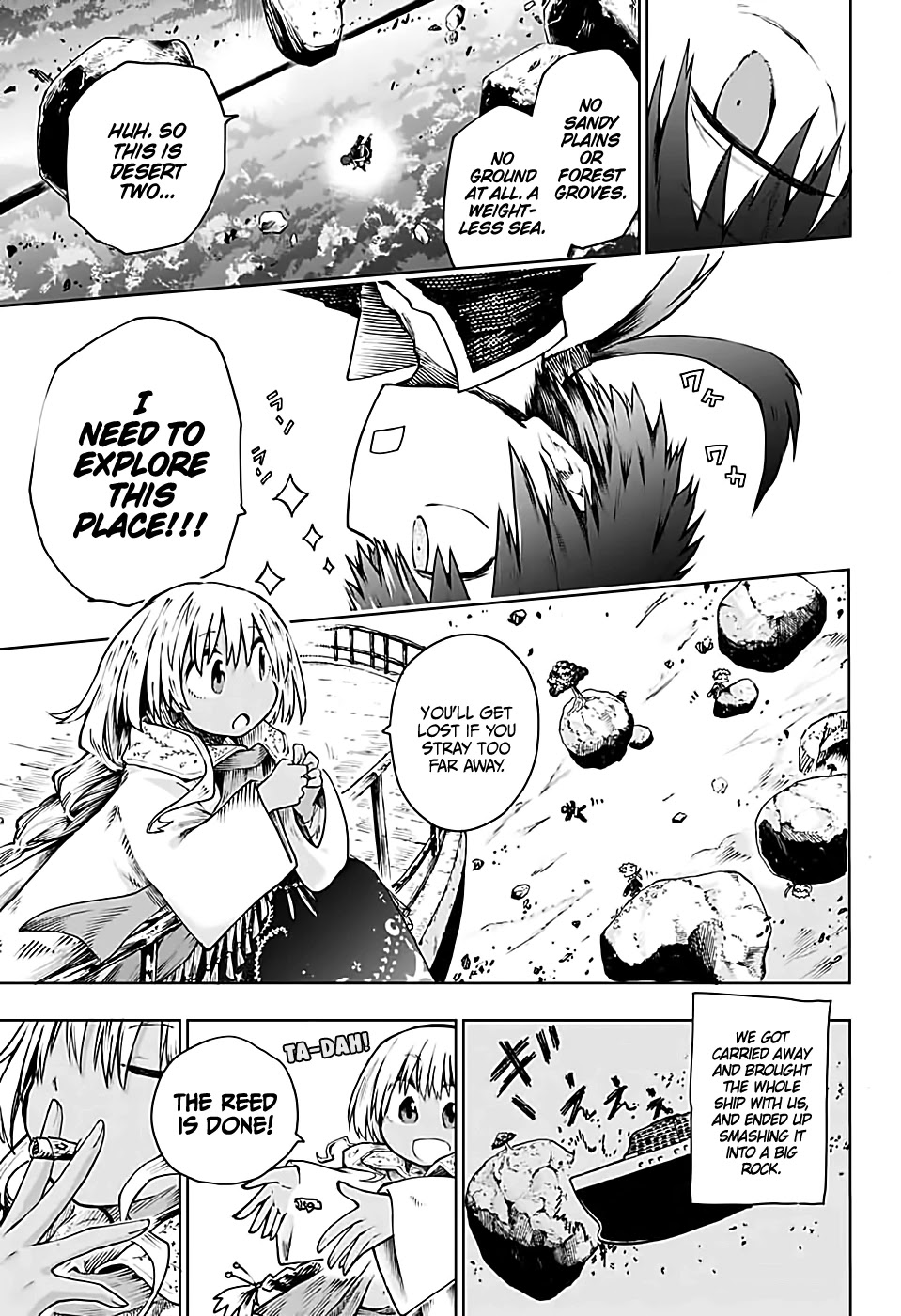 Desert 9 Chapter 4 page 6 - Chapter 4: The Scarlet Sky and the Melody of the Heavens