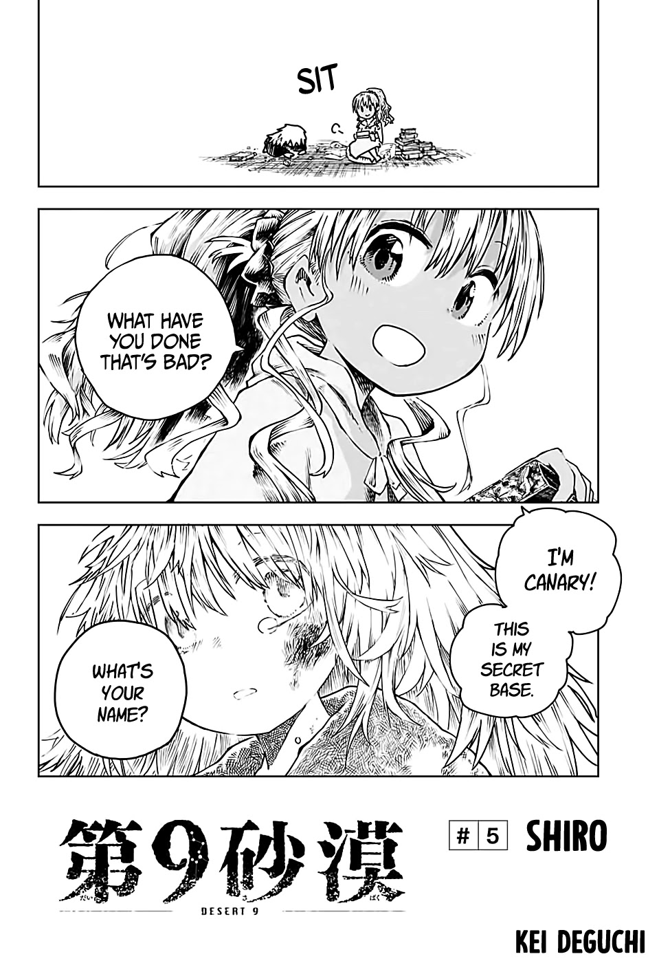 Desert 9 Chapter 5 page 4 - Chapter 5: Shiro