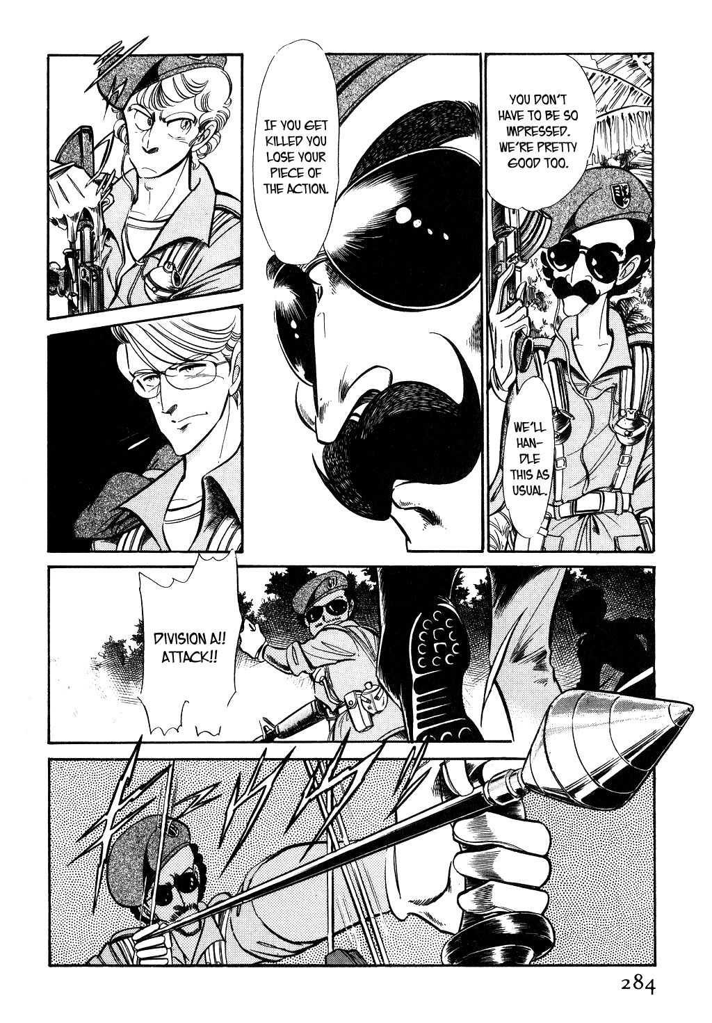 Desert Rose Chapter 41 page 13 - Chapter 41: File 14: Team A (4)