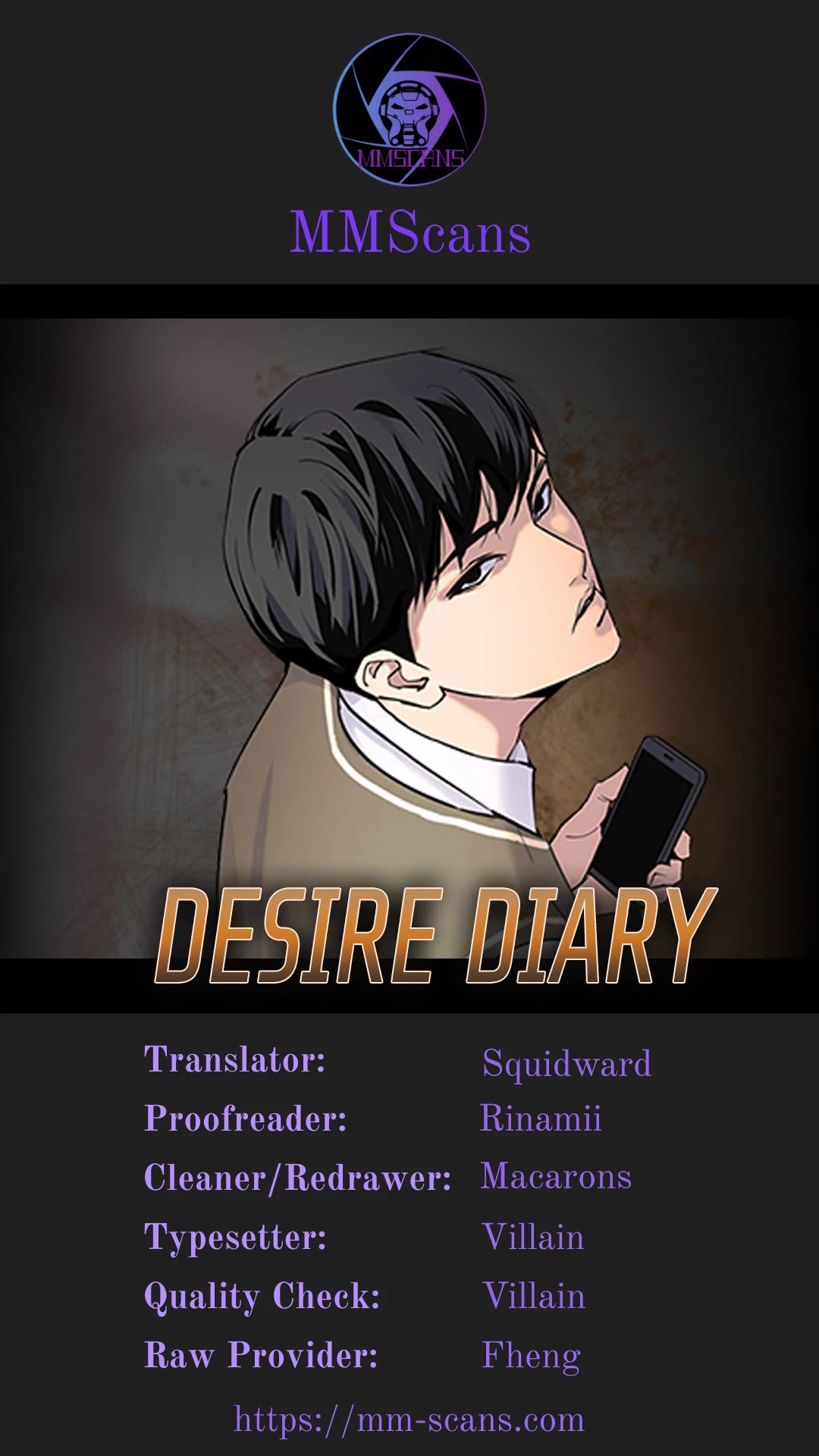 Desire Diary Chapter 4 page 1 - Chapter 4