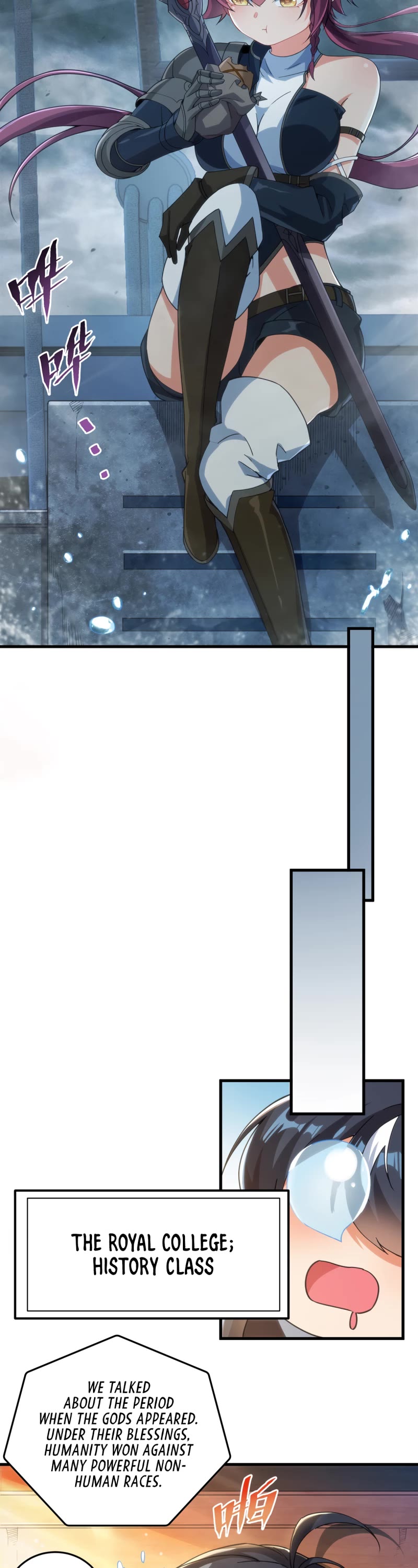 Despite Coming From the Abyss, I Will Save Humanity Chapter 112 page 7 - Chapter 112