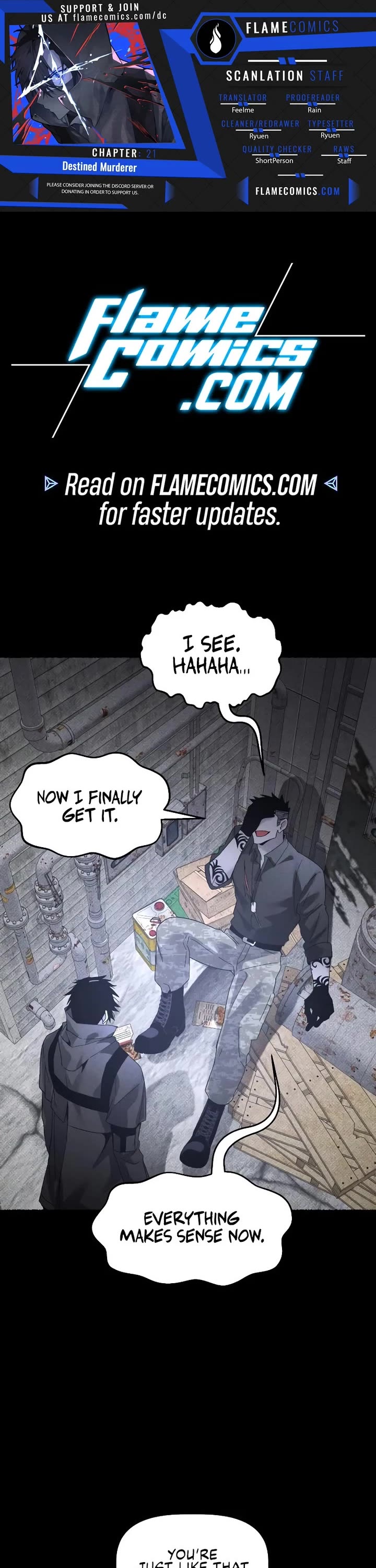 Destined Murderer Chapter 21 page 1 - Chapter 21: The Puppet's Blade Dance (4)