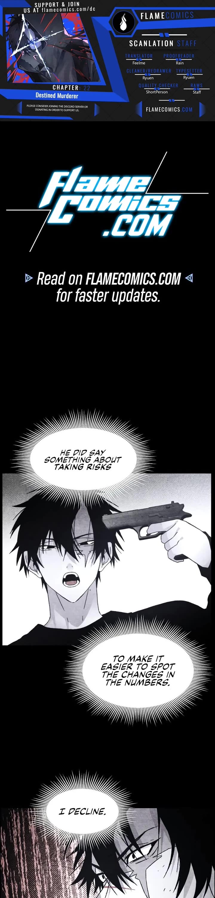 Destined Murderer Chapter 22 page 1 - Chapter 22: The Puppet's Blade Dance (5)