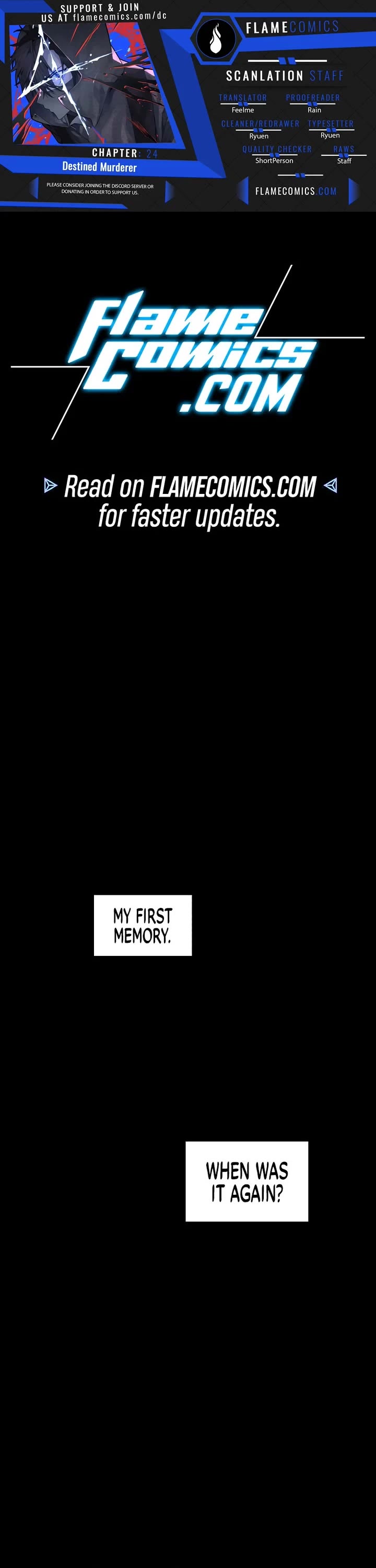 Destined Murderer Chapter 24 page 1 - Chapter 24: Number - Origin (1)