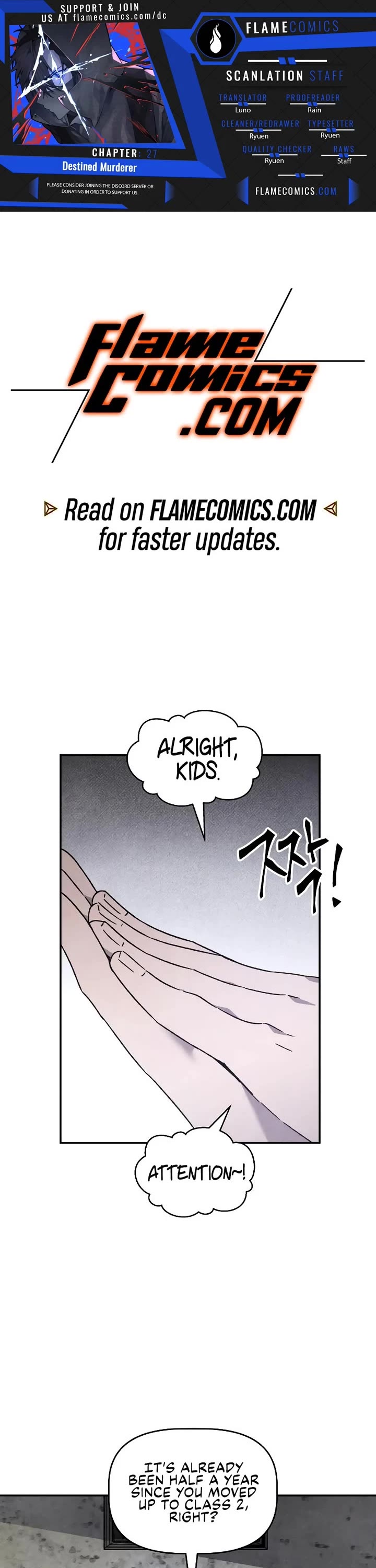 Destined Murderer Chapter 27 page 1 - Chapter 27: Number - Origin (4)