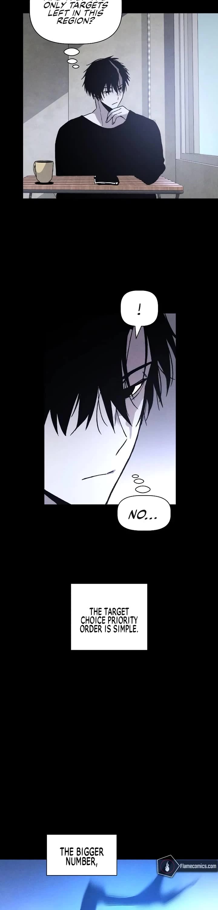 Destined Murderer Chapter 3 page 14 - Chapter 3: Flickering, Prevent Repeat Offender