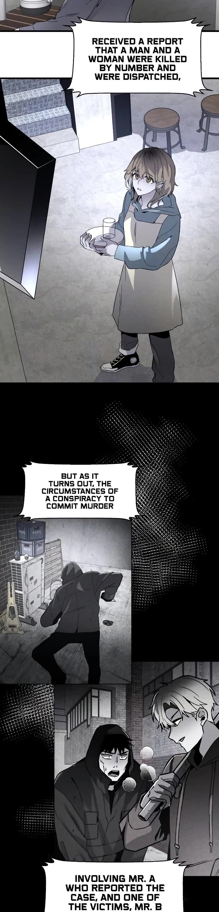 Destined Murderer Chapter 3 page 2 - Chapter 3: Flickering, Prevent Repeat Offender