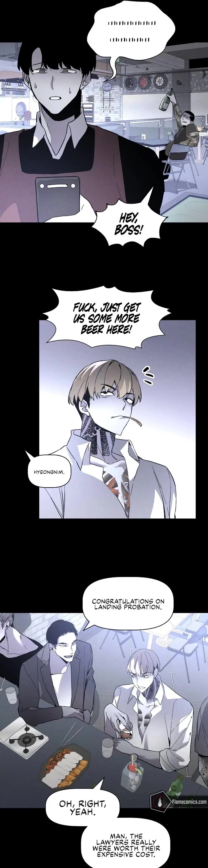 Destined Murderer Chapter 3 page 24 - Chapter 3: Flickering, Prevent Repeat Offender