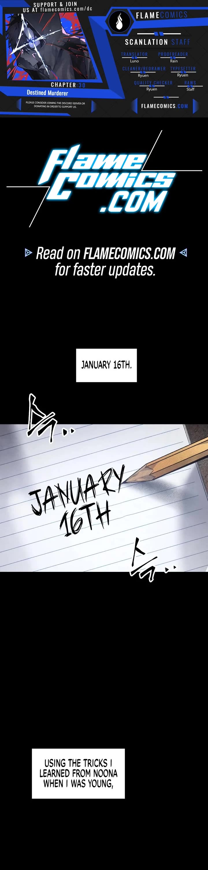 Destined Murderer Chapter 30 page 1 - Chapter 30
