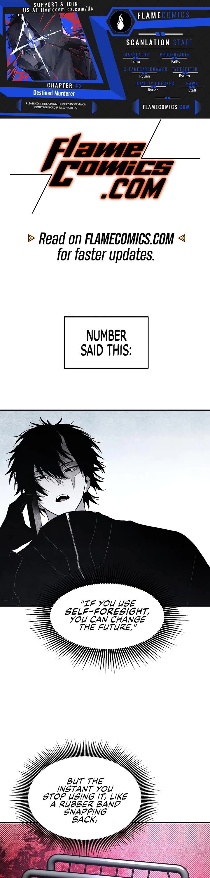 Destined Murderer Chapter 42: Fate-Hacking Manual (6) - Updating thumbnail