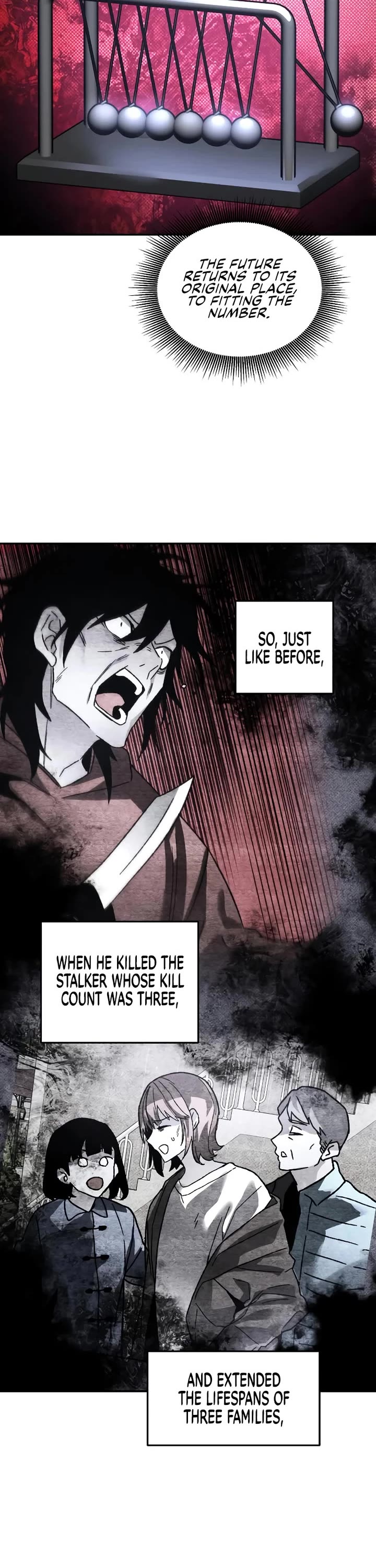 Destined Murderer Chapter 42 page 2 - Chapter 42: Fate-Hacking Manual (6) - Updating
