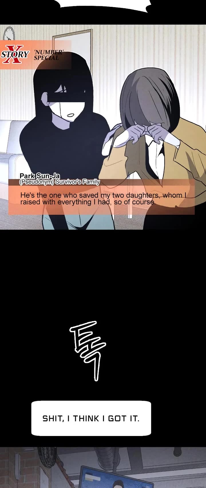 Destined Murderer Chapter 51 page 38 - Chapter 51: [Shared] Comprehensive Summary of Number Survivor Testimonies.jpg