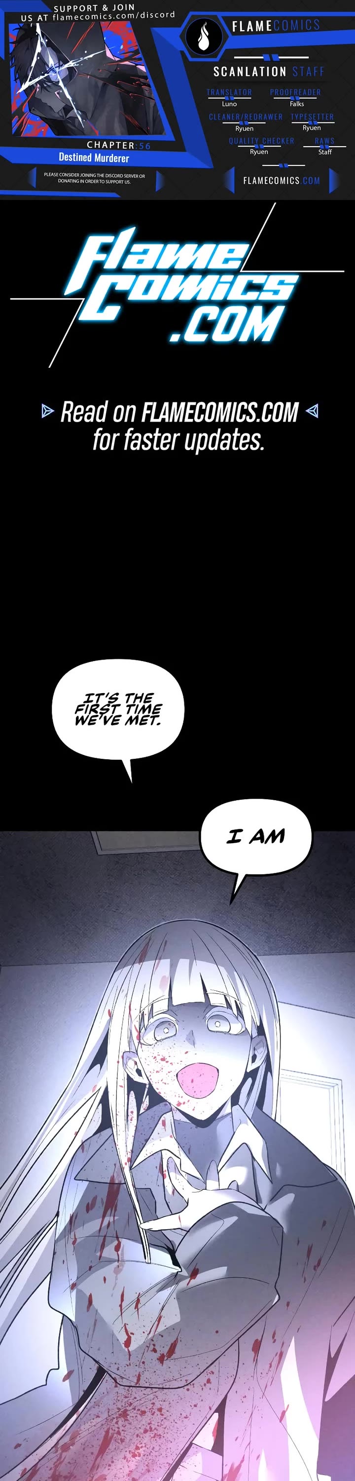 Destined Murderer Chapter 56 page 1 - Chapter 56: White Out (2)
