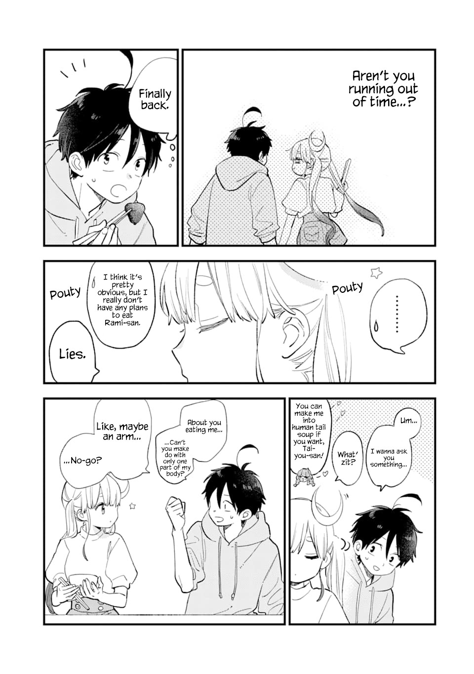 Destined to Be Eaten Within a Year By the Predacious Heroine Chapter 10 page 7 - Chapter 10: taste.10