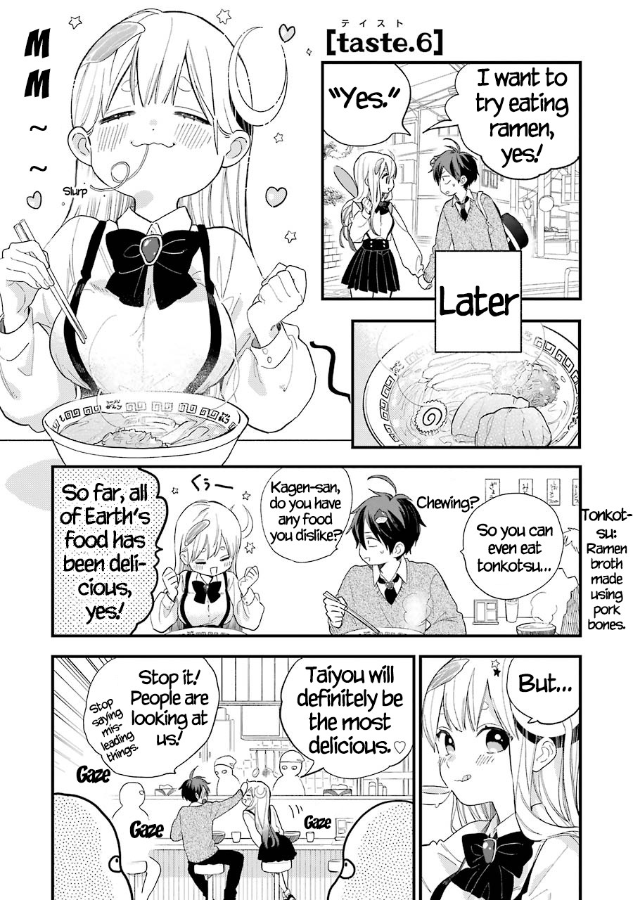Destined to Be Eaten Within a Year By the Predacious Heroine Chapter 6 page 1 - Chapter 6: taste.6