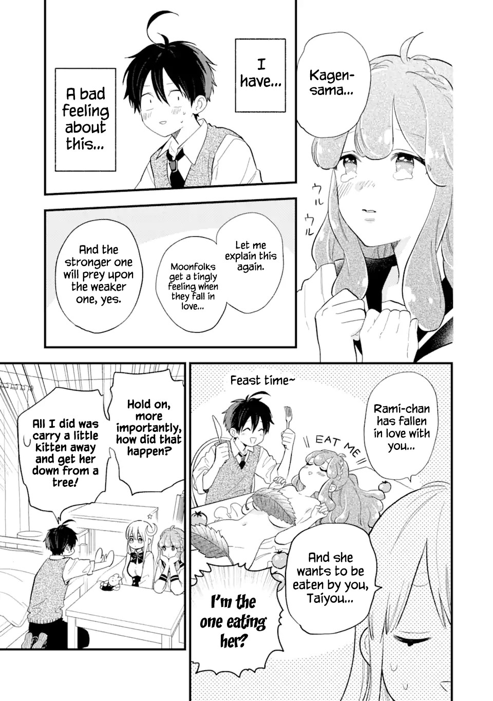 Destined to Be Eaten Within a Year By the Predacious Heroine Chapter 8.1 page 10 - Chapter 8.1: taste.8
