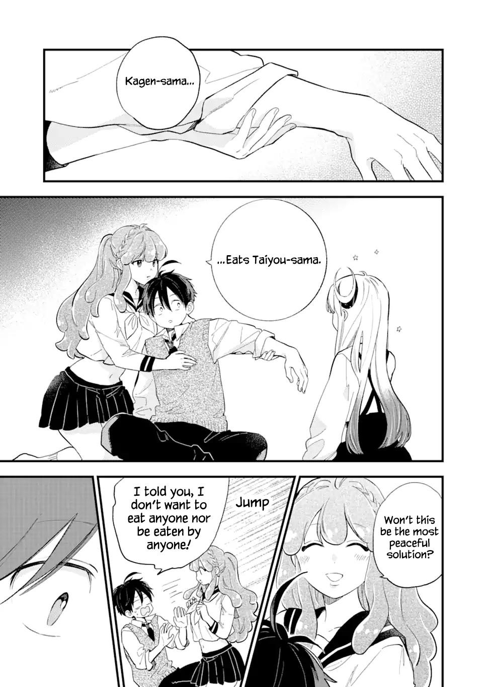 Destined to Be Eaten Within a Year By the Predacious Heroine Chapter 8.1 page 14 - Chapter 8.1: taste.8