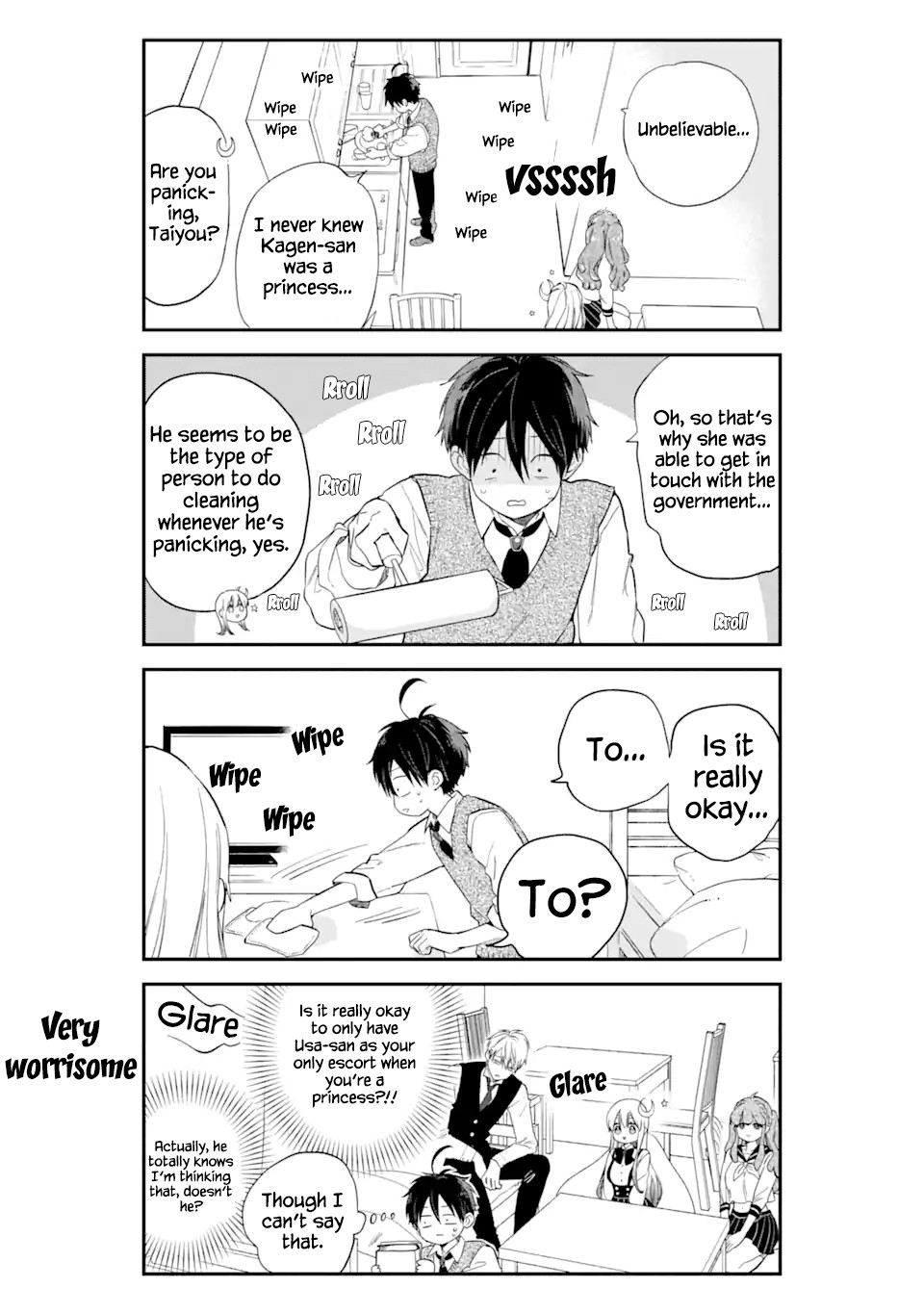 Destined to Be Eaten Within a Year By the Predacious Heroine Chapter 8.1 page 6 - Chapter 8.1: taste.8