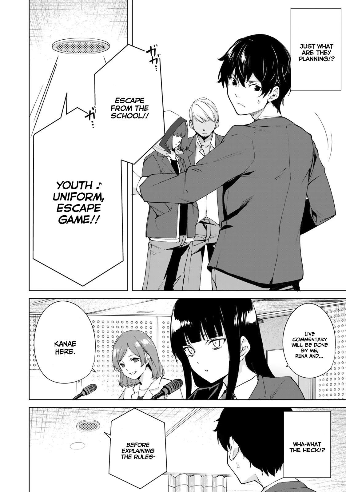 Destiny Lovers 2 Chapter 17 page 3 - Chapter 17: Youth ♪ Uniform, Escape Game