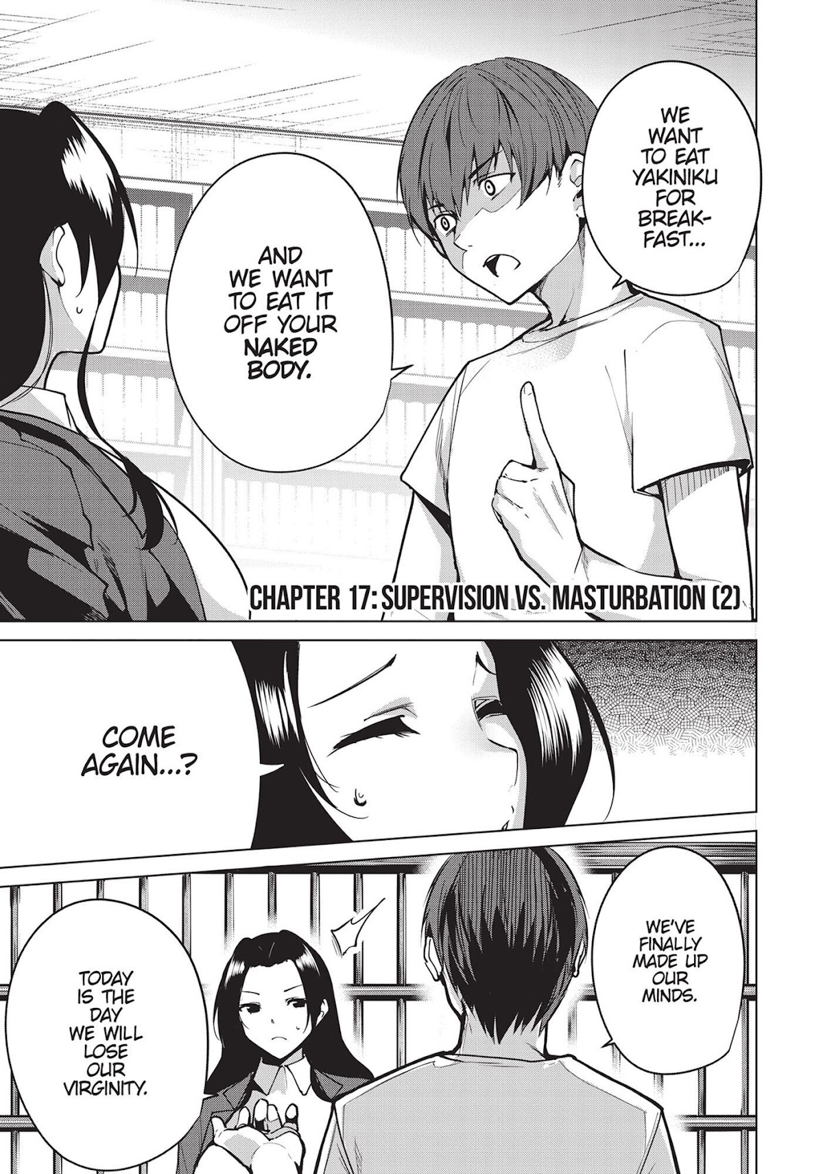 Destiny Lovers Chapter 17 page 1 - Chapter 17: Supervision vs Masturbation 2