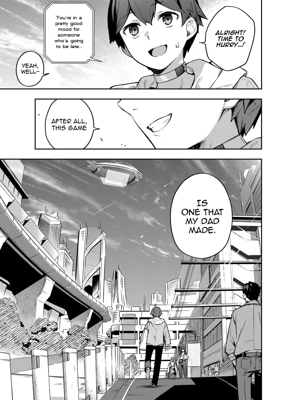 Destiny Unchain Online Chapter 1 page 14 - Chapter 1: Into the Virtual World