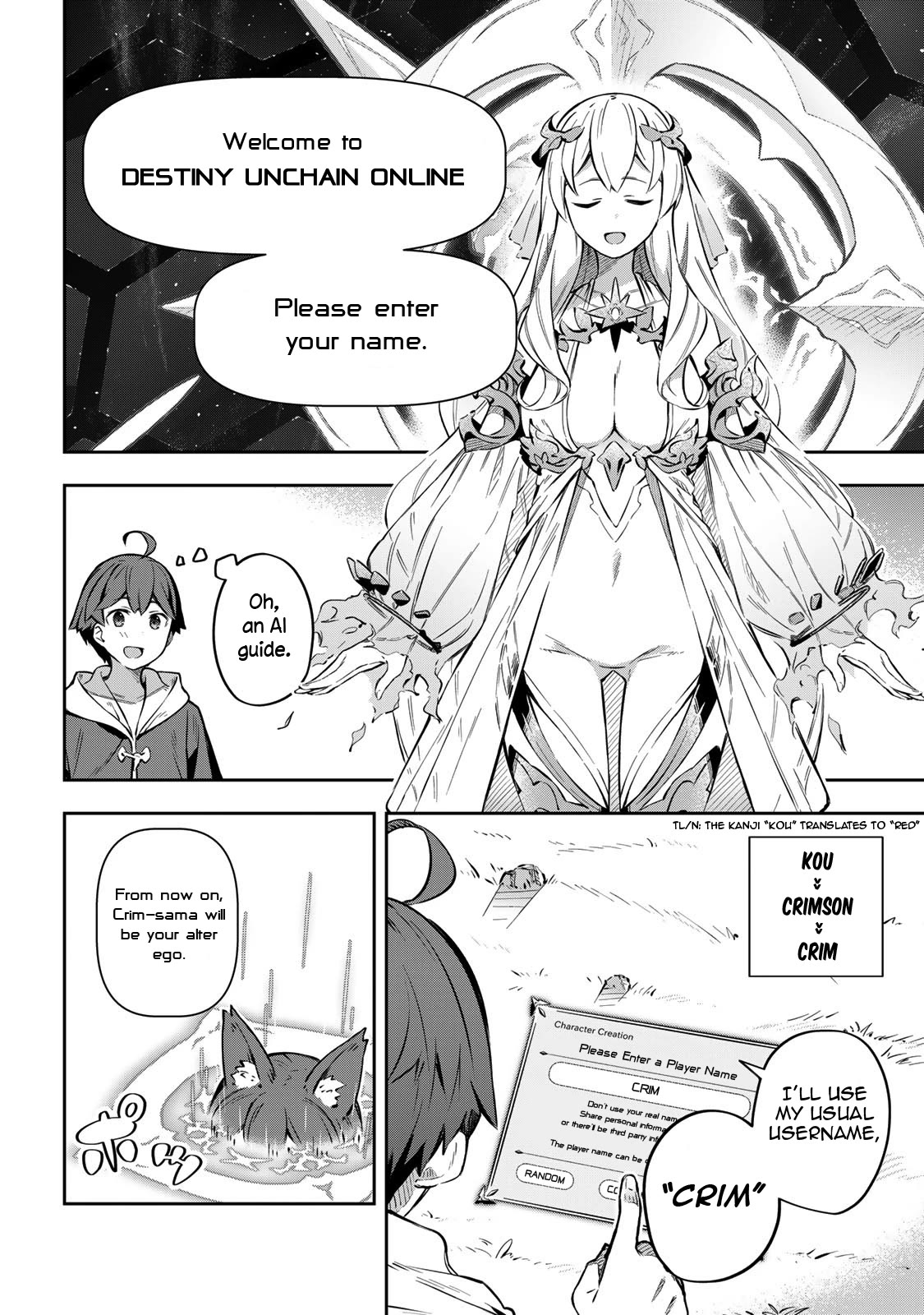 Destiny Unchain Online Chapter 1 page 28 - Chapter 1: Into the Virtual World