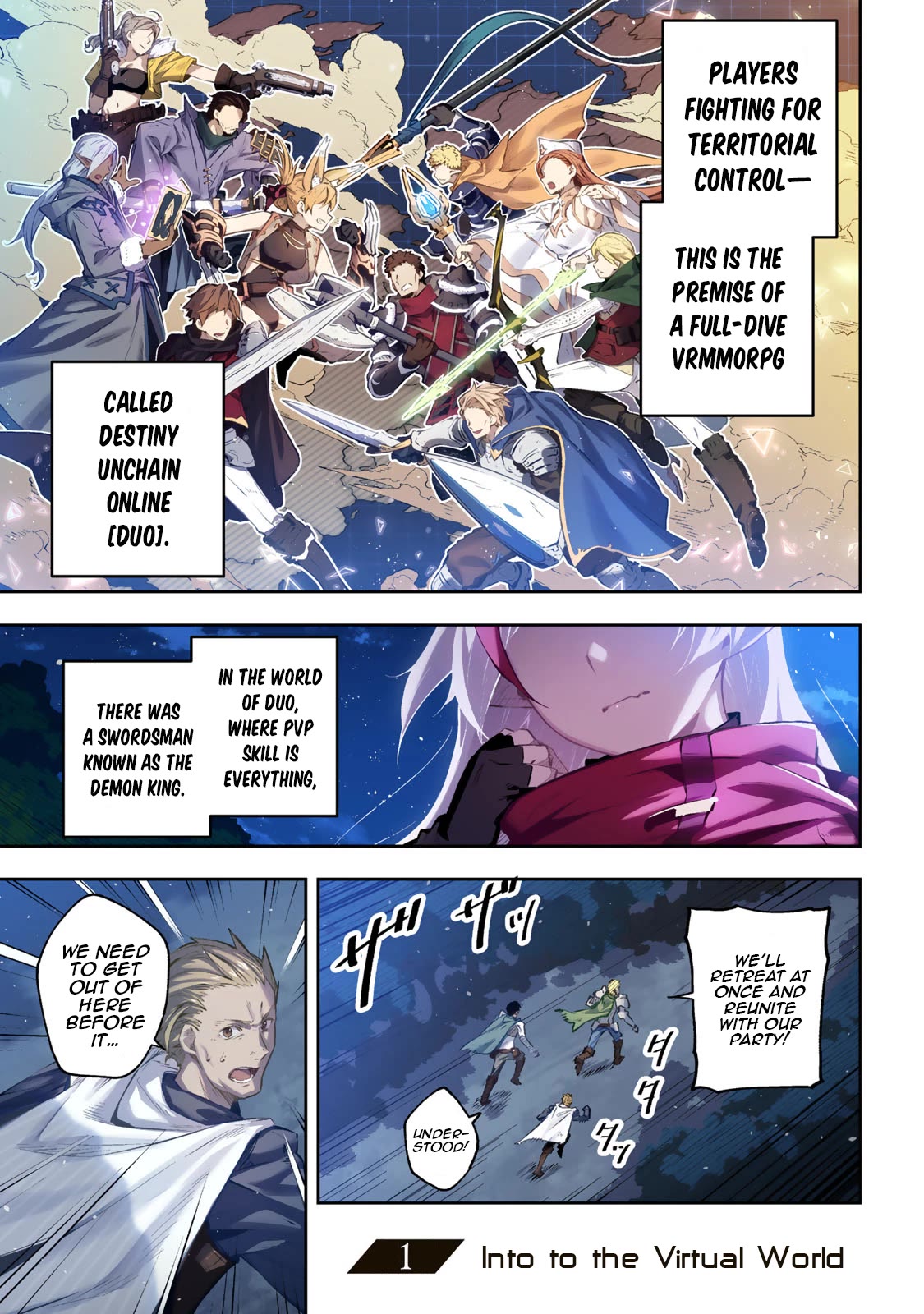 Destiny Unchain Online Chapter 1 page 5 - Chapter 1: Into the Virtual World