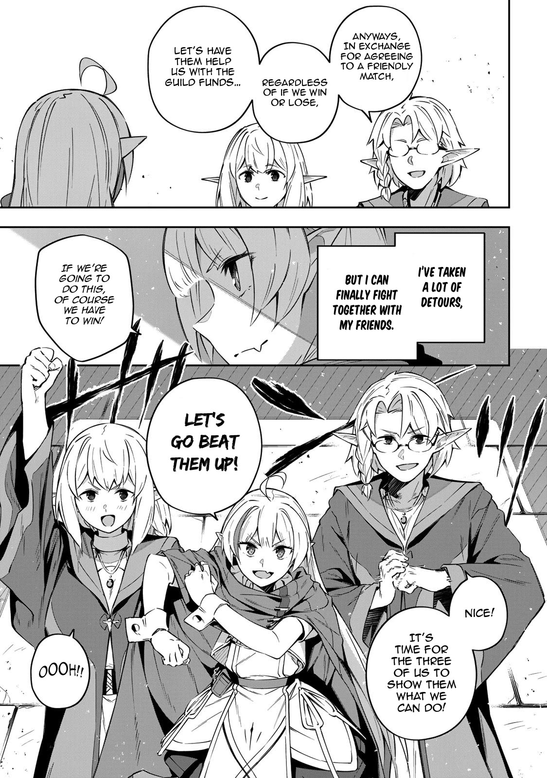 Destiny Unchain Online Chapter 13 page 10 - Chapter 13: 3 on 3 BATTLE START!!