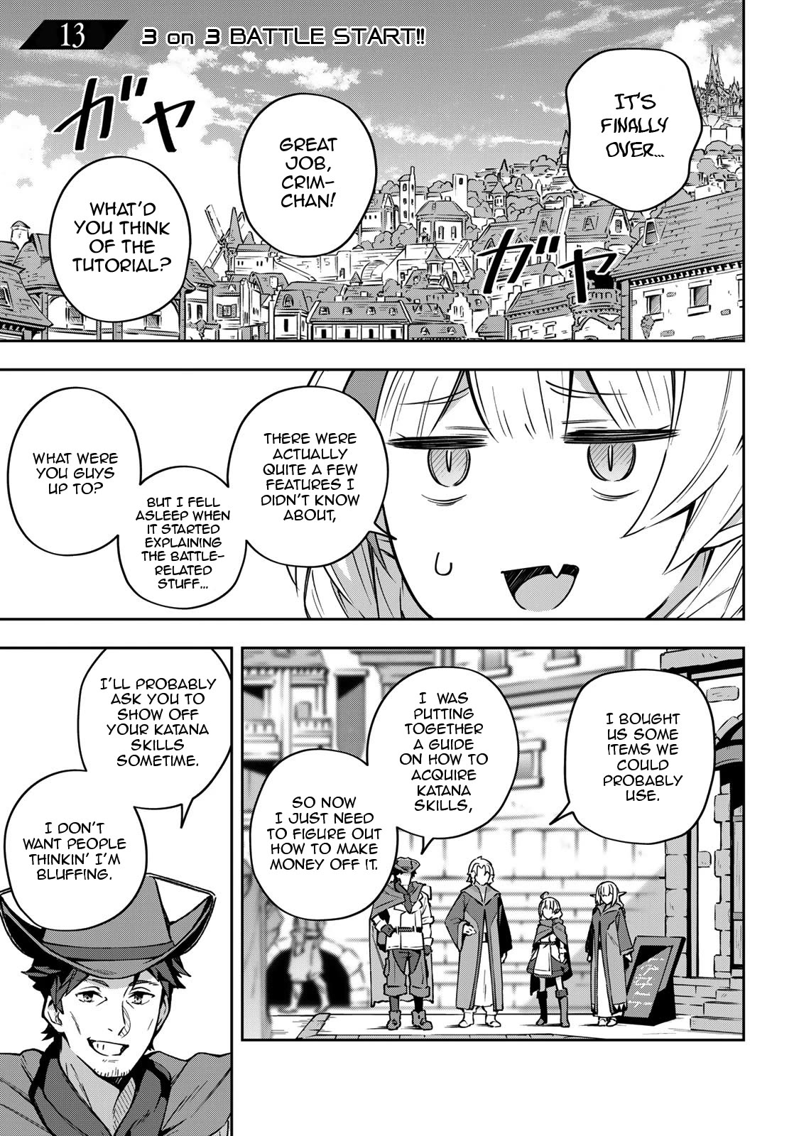 Destiny Unchain Online Chapter 13 page 2 - Chapter 13: 3 on 3 BATTLE START!!