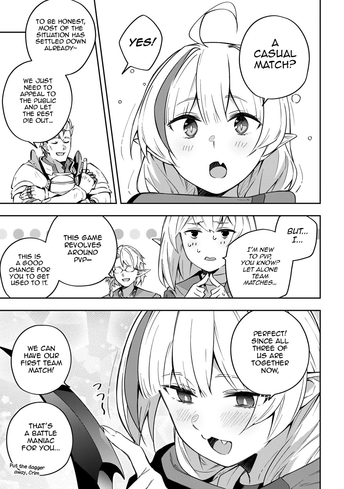 Destiny Unchain Online Chapter 13 page 8 - Chapter 13: 3 on 3 BATTLE START!!