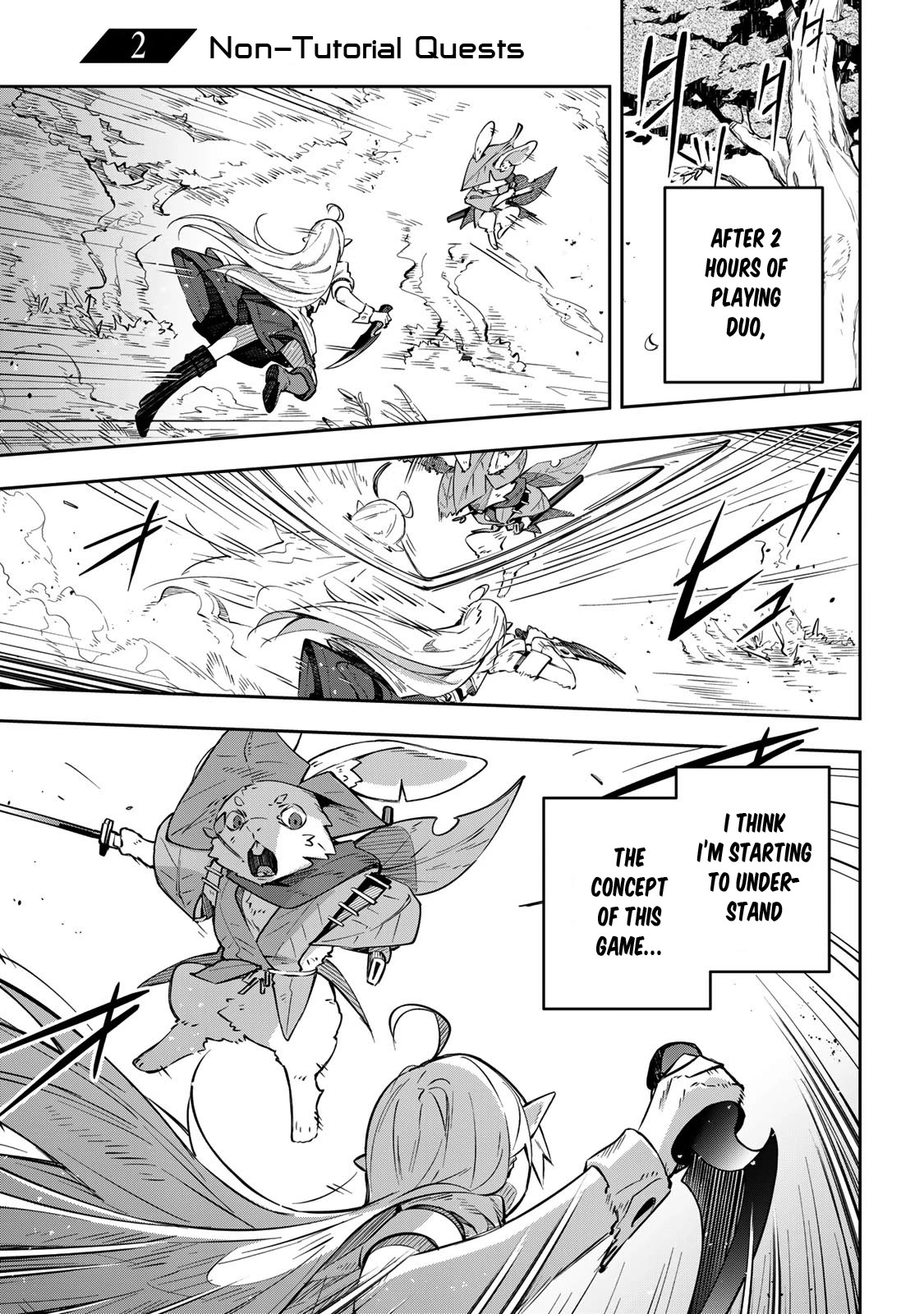 Destiny Unchain Online Chapter 2 page 2 - Chapter 2: Non-Tutorial Quests