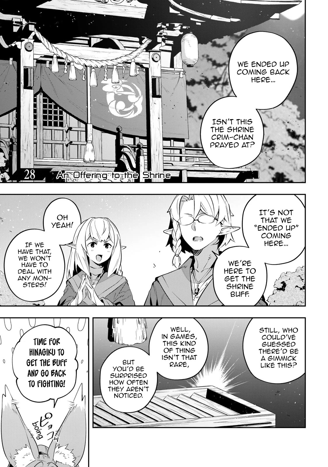 Destiny Unchain Online Chapter 28 page 2 - Chapter 28: An Offering to the Shrine