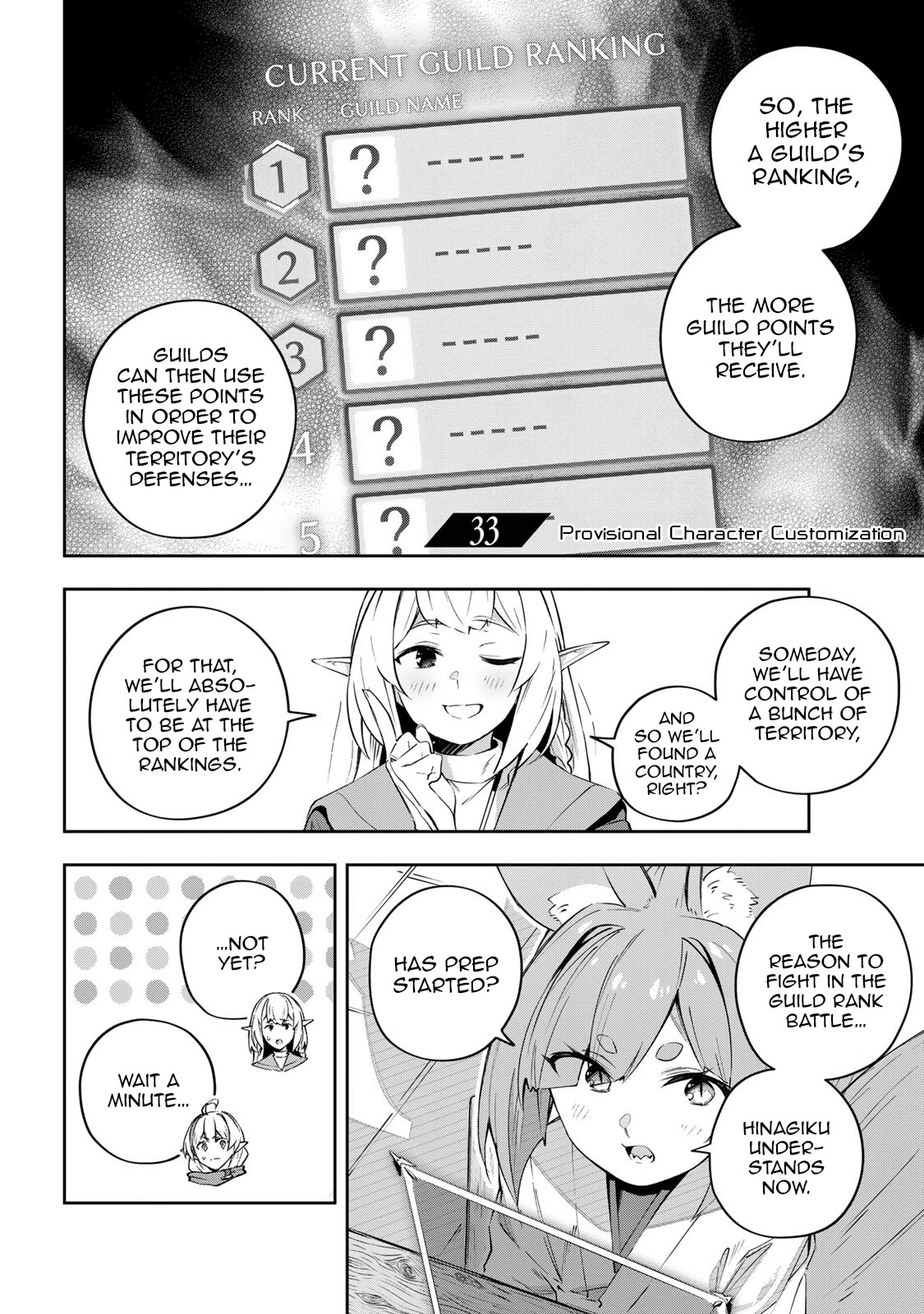 Destiny Unchain Online Chapter 33 page 2 - Chapter 33: Provisional Character Customization
